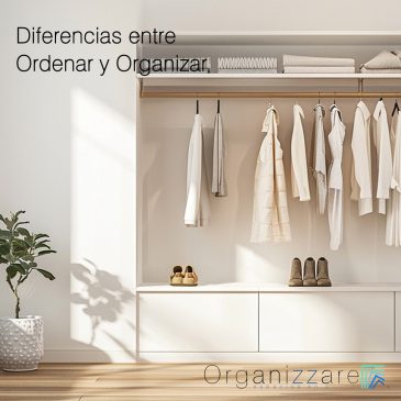 Diferencias entre Ordenar y Organizar